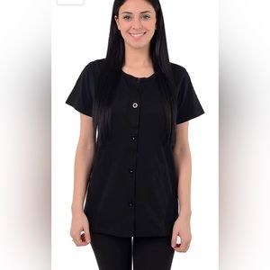 Post Masectomy Explant button up shirt with drain pockets